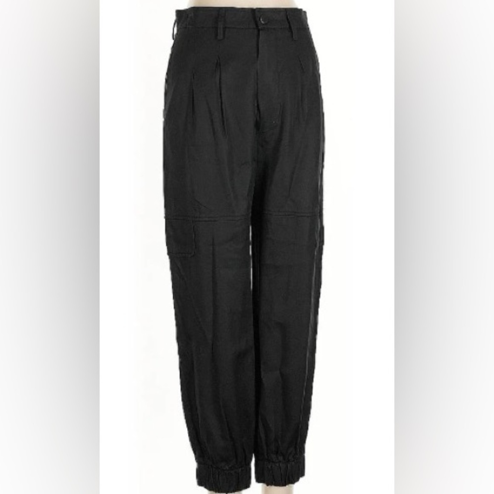 All Saints cargo pants gathered ankle faux pocket tencel